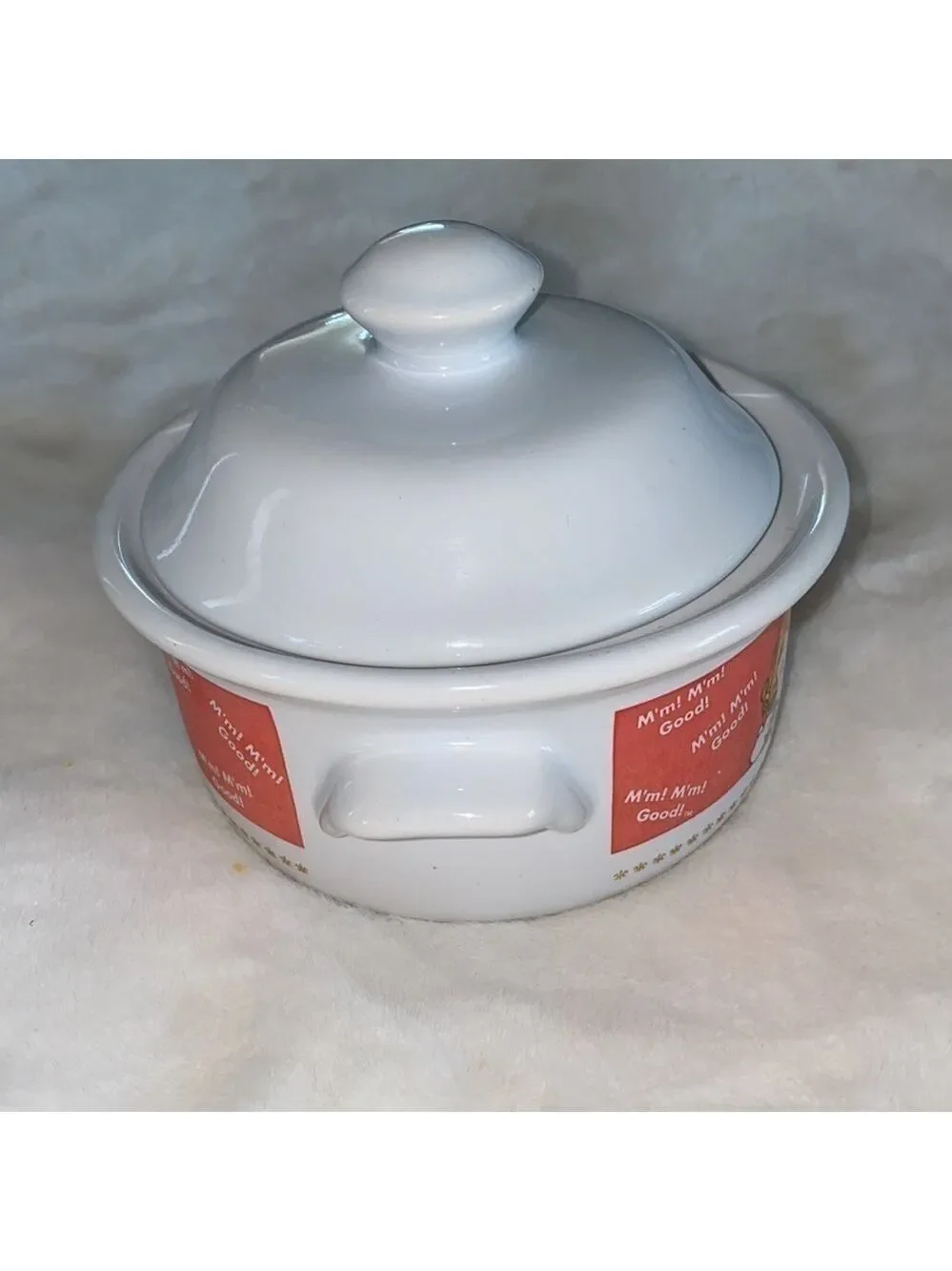 Campbell's Soup Crock Bowl with Lid